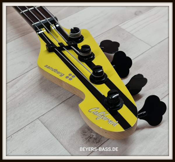 Sandberg California II TT4 Lionel Shortscale, Custom Color Letterbox Yellow Highgloss+Black Stripes